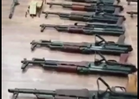 کشف ۳۲ قبضه سلاح جنگی و شکاری