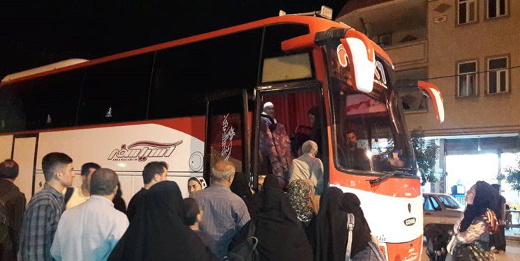 روزانه ۲۰۰ دستگاه اتوبوس کار جابجایی زوار را انجام می‌دهند