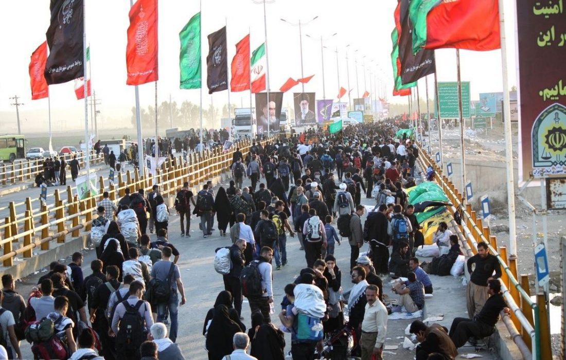 ۱۱ هزار مسافر روز گذشته از مرز مهران تردد ‌کردند