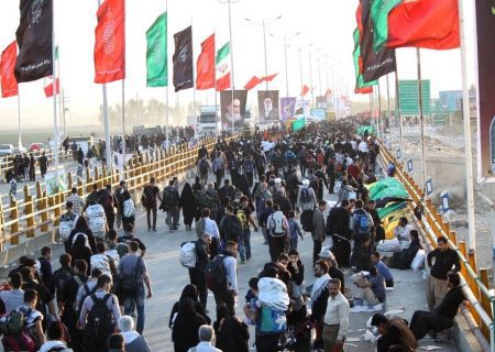 ۱۱ هزار مسافر روز گذشته از مرز مهران تردد ‌کردند