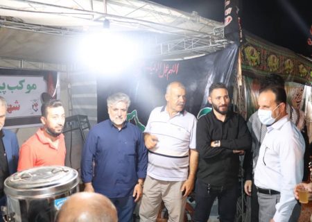 موکب هیئت پیروان شهدا در ایلام برپا شد