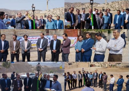 مشعل گاز در روستاهای تختان و آگره‌بید دهلران روشن شد