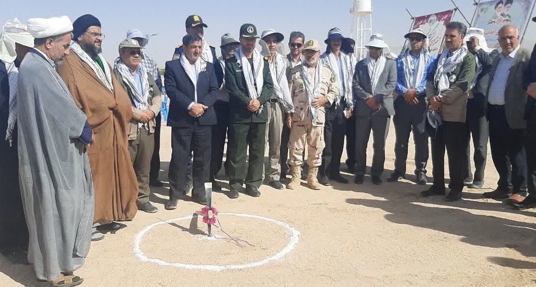 کلنگ دومین نهالستان مهران به زمین زده شد