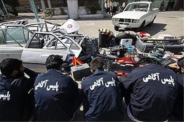 انهدام 2 باند حرفه ای سارق خودرو در ایلام