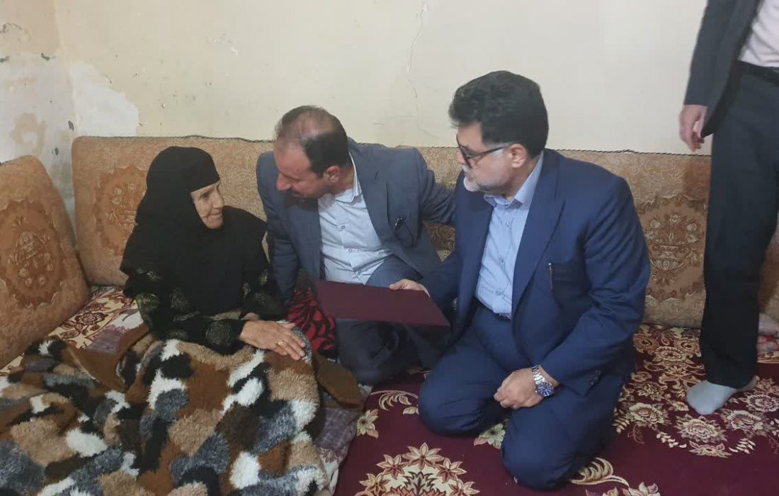 تعظیم برای مادر شهید