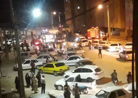 مصدومیت هفت نفر در آتش سوزی مسکن مهر دهلران