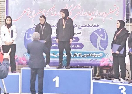 کسب مدال طلای کشوری برای ایلام