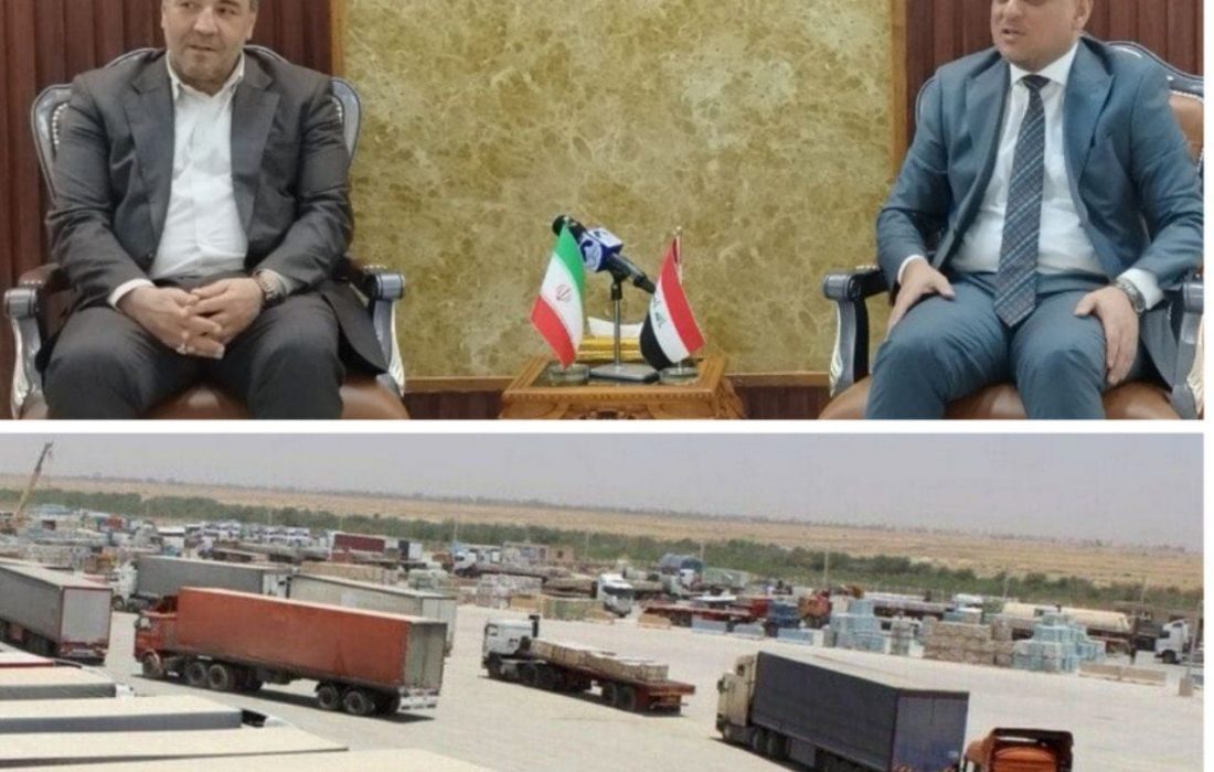 مرز تجاری مهران باز شد