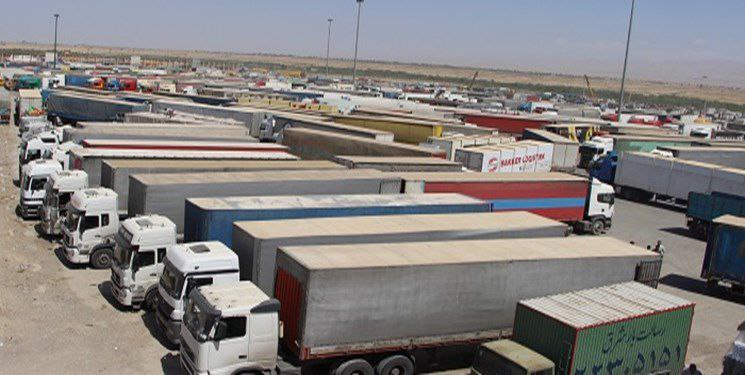 کاهش صادرات از مرز مهران به علت اعمال محدودیت های گمرکی از سوی کشور عراق