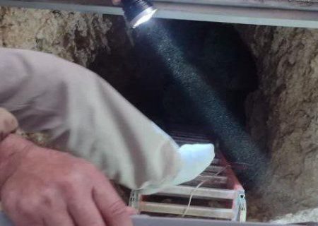 دستگیری حفار غیر مجاز