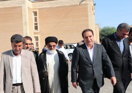 استاندار وارد شهرستان مرزی دهلران شد