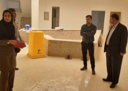 بازدید معاونان درمان و پشتیبانی تأمین اجتماعی ایلام از روند تکمیل درمانگاه آبدانان   